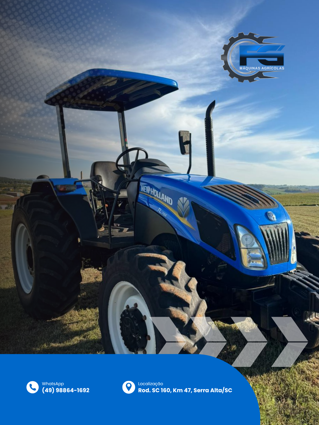 New Holland TL75E 2014